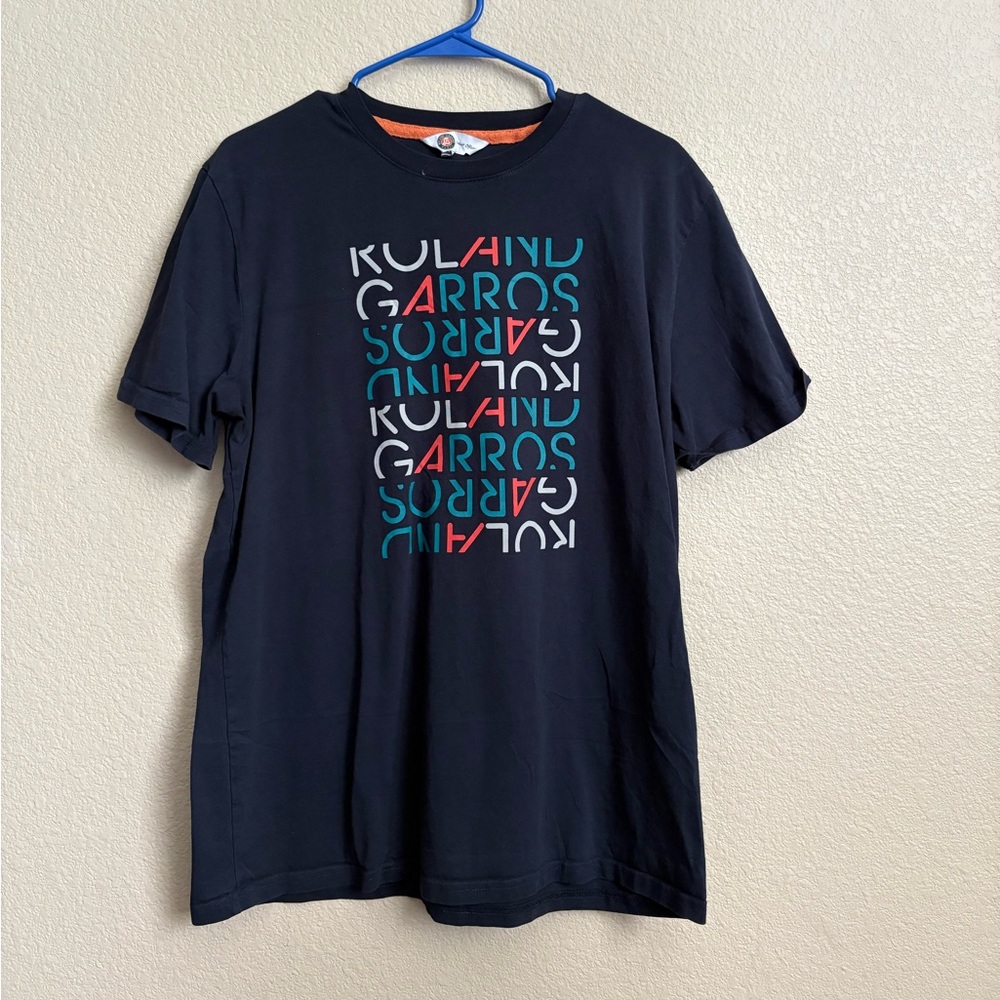 Navy Roland Garros Graphic T-Shirt